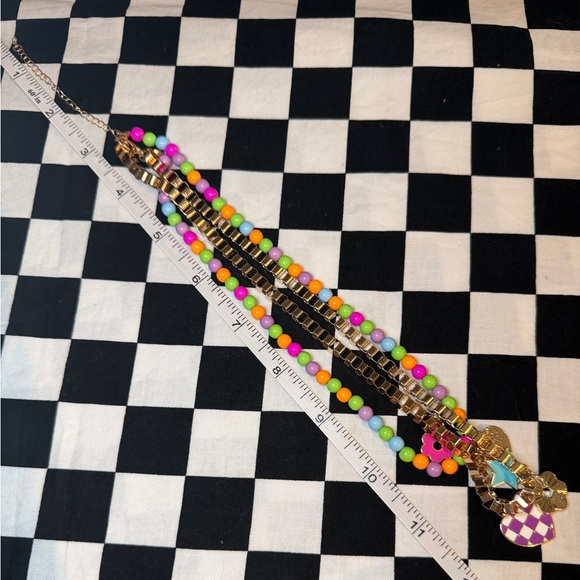 Y2K Style Layered Necklace - Picture 5 of 5